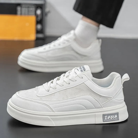 Shoes Man 2026 Trend Casual Sneakers Comfortable Lace Up Flats Tennis Shoe Breathable Walking Jogging Shoes